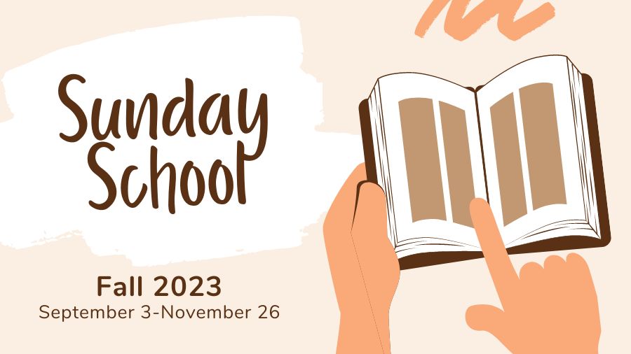 Register for Sunday School Classes