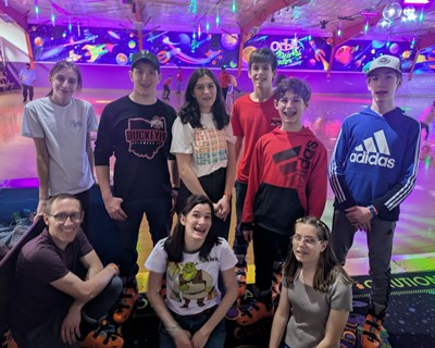 Youth Group Roller Skating